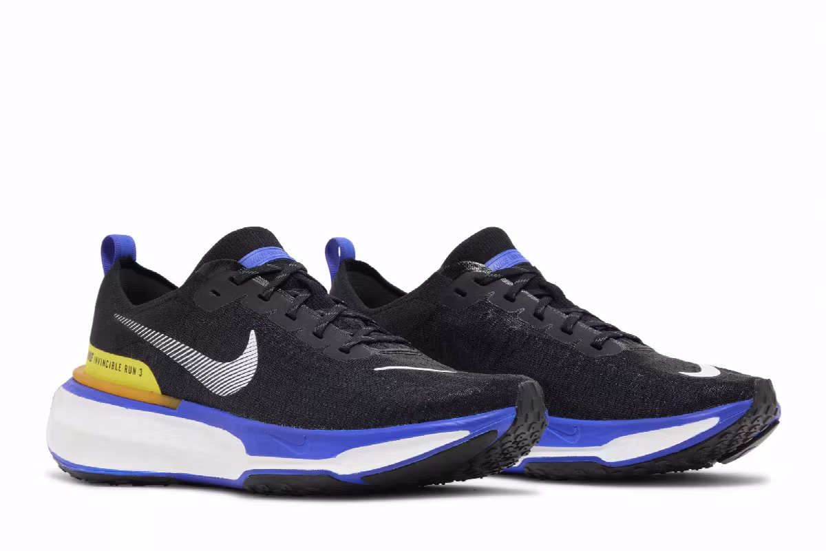 Nike ZoomX Invincible Run Flyknit 3 Black Racer Blue, view 9