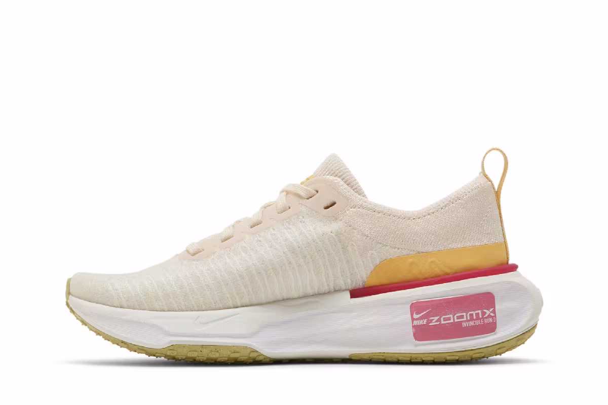 Nike Women's ZoomX Invincible 3 Light Cream Topaz, view 4