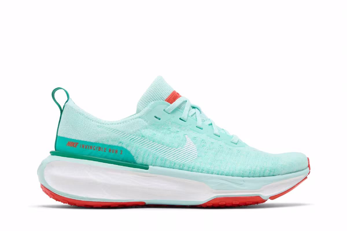 Nike Women's ZoomX Invincible 3 Jade Ice, view 2