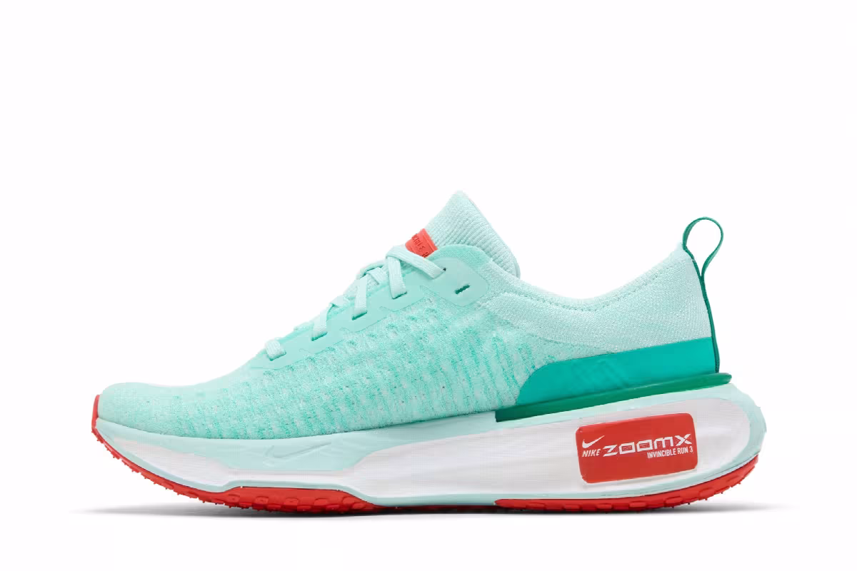 Nike Women's ZoomX Invincible 3 Jade Ice, view 4