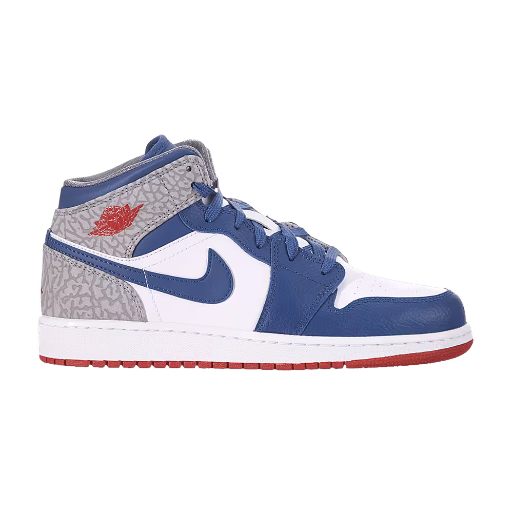 Air Jordan 1 Mid GS True Blue