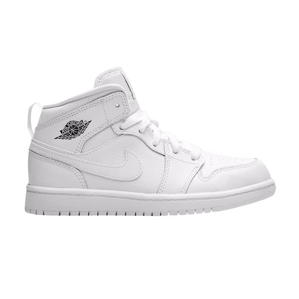 Air Jordan 1 Mid BP White Cool Grey