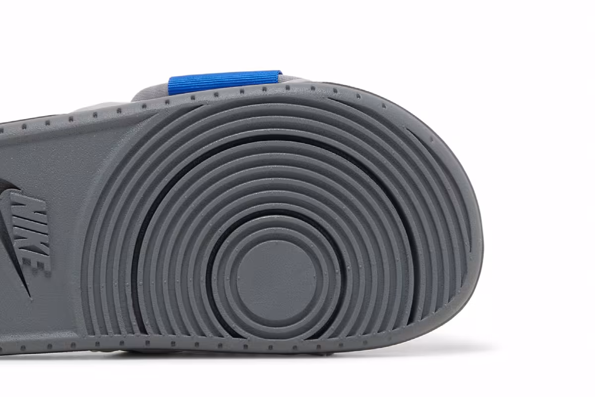 Nike Offcourt Adjust Slide Wolf Grey Royal, view 6