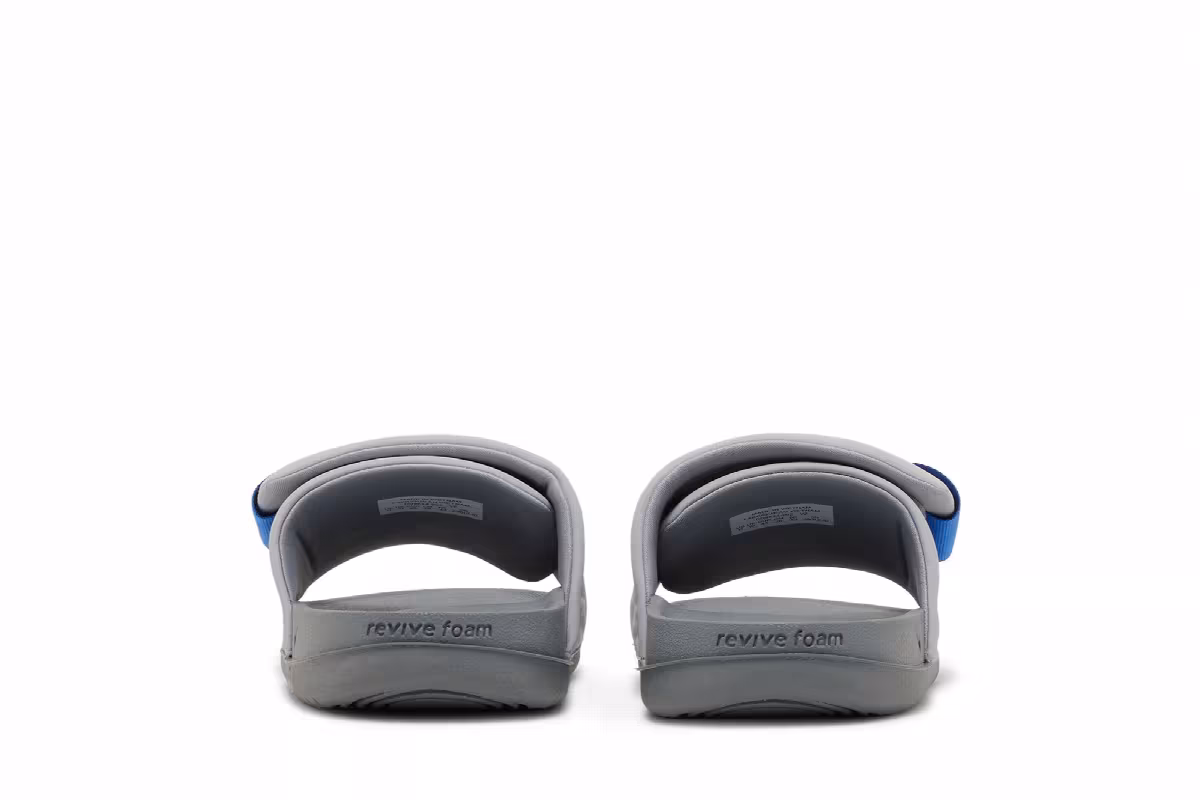 Nike Offcourt Adjust Slide Wolf Grey Royal, view 7