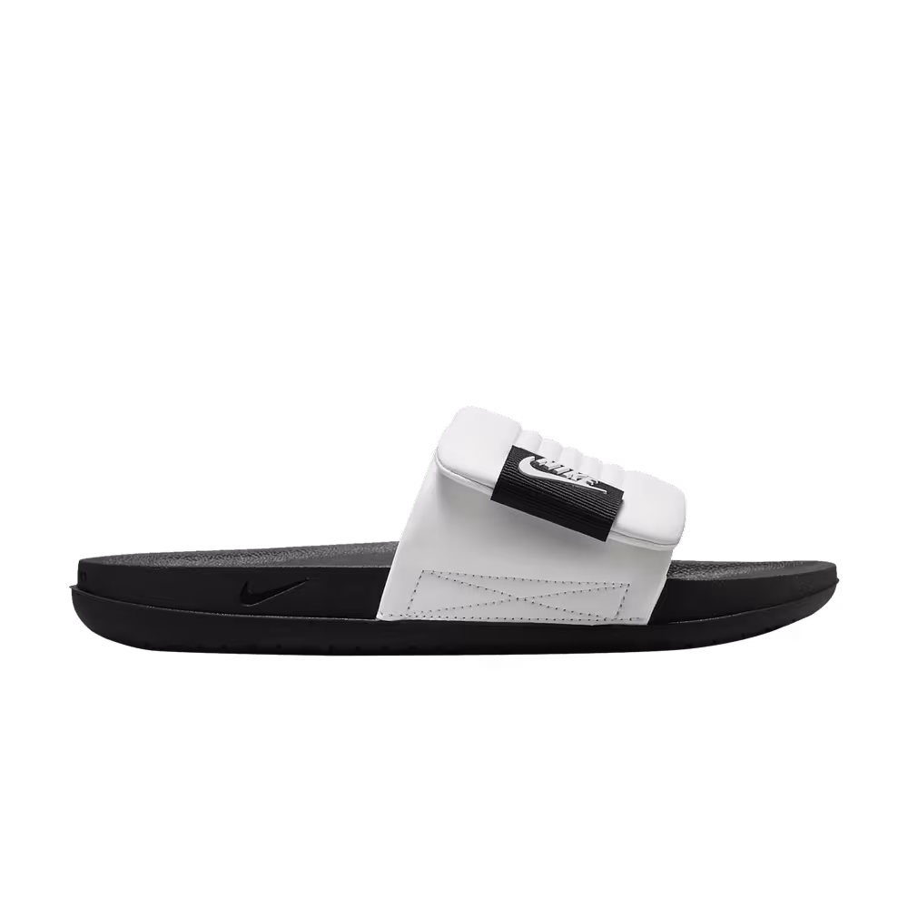 Nike Offcourt Adjust Slide White Black