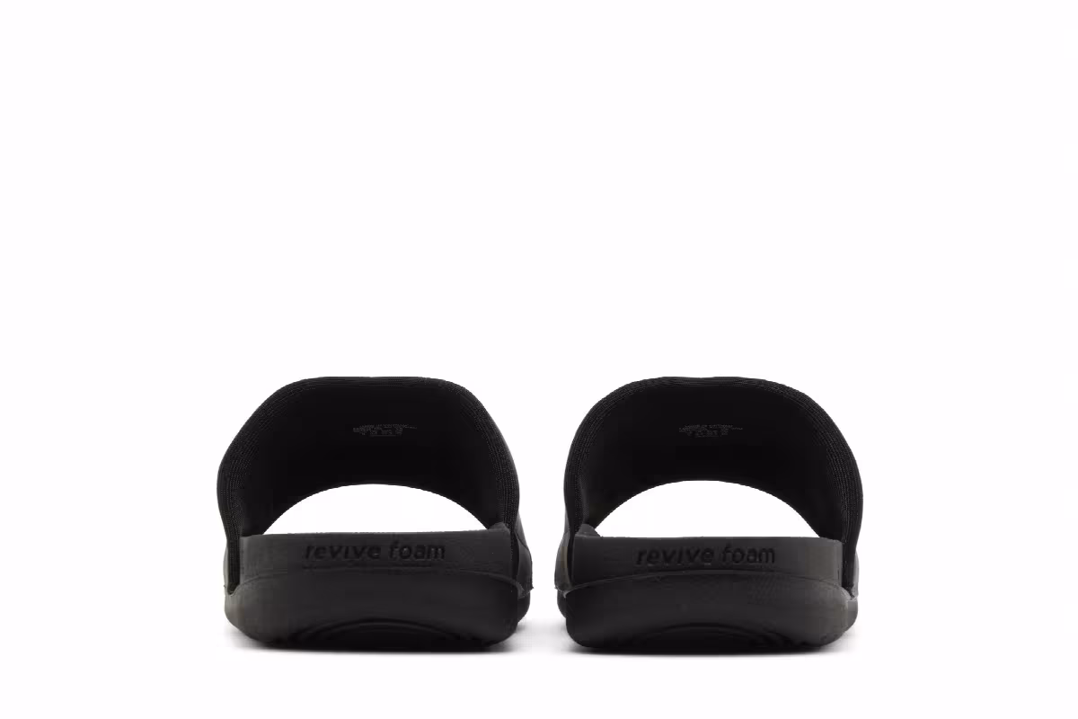 Nike Women's Offcourt Slide Black White, view 7