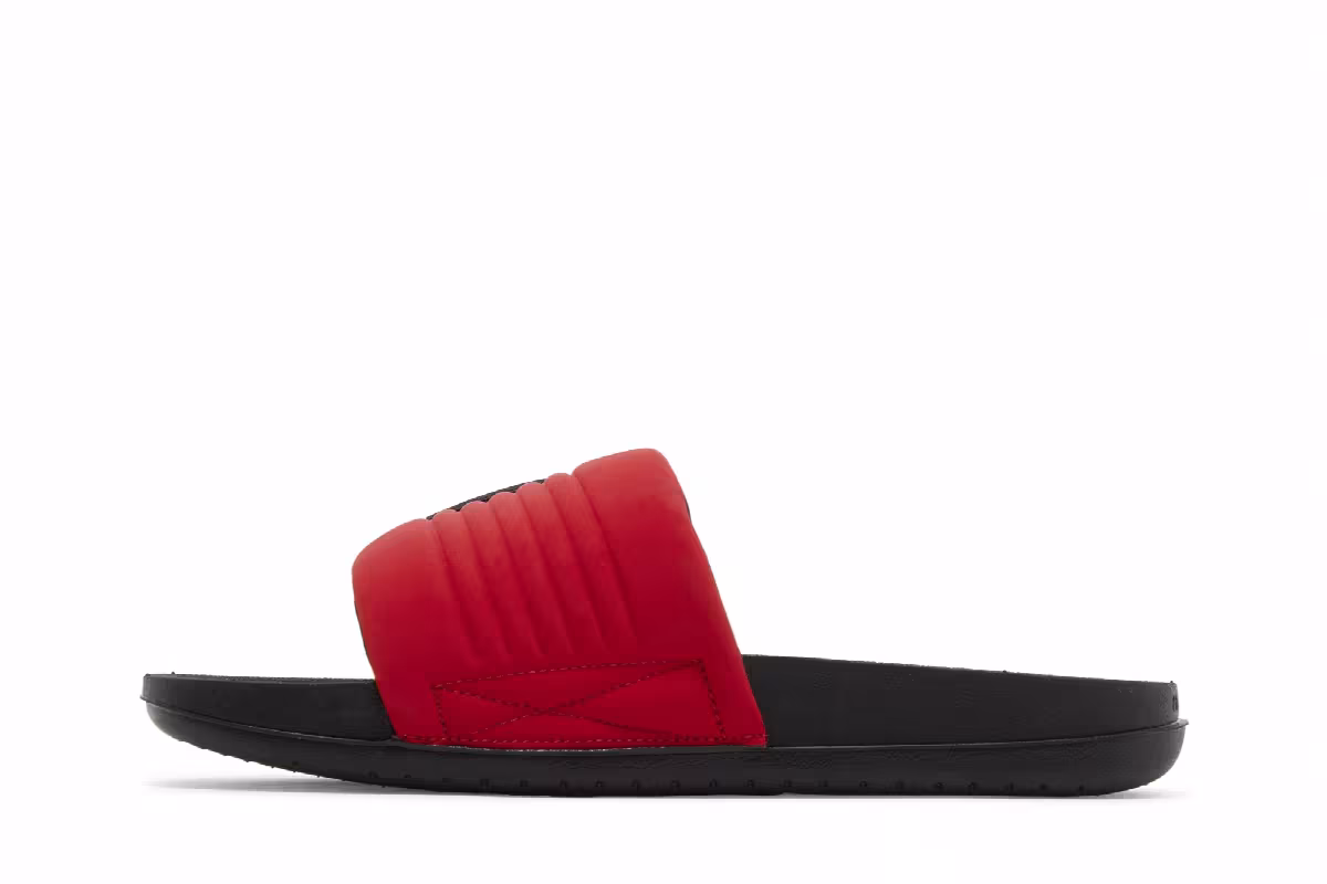 Nike Offcourt Adjust Slide University Red Black, view 4