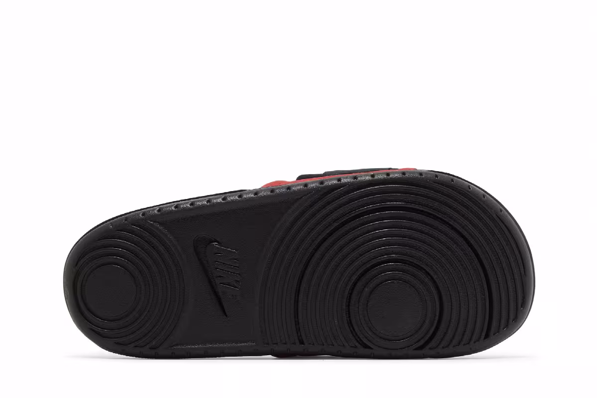 Nike Offcourt Adjust Slide University Red Black, view 5