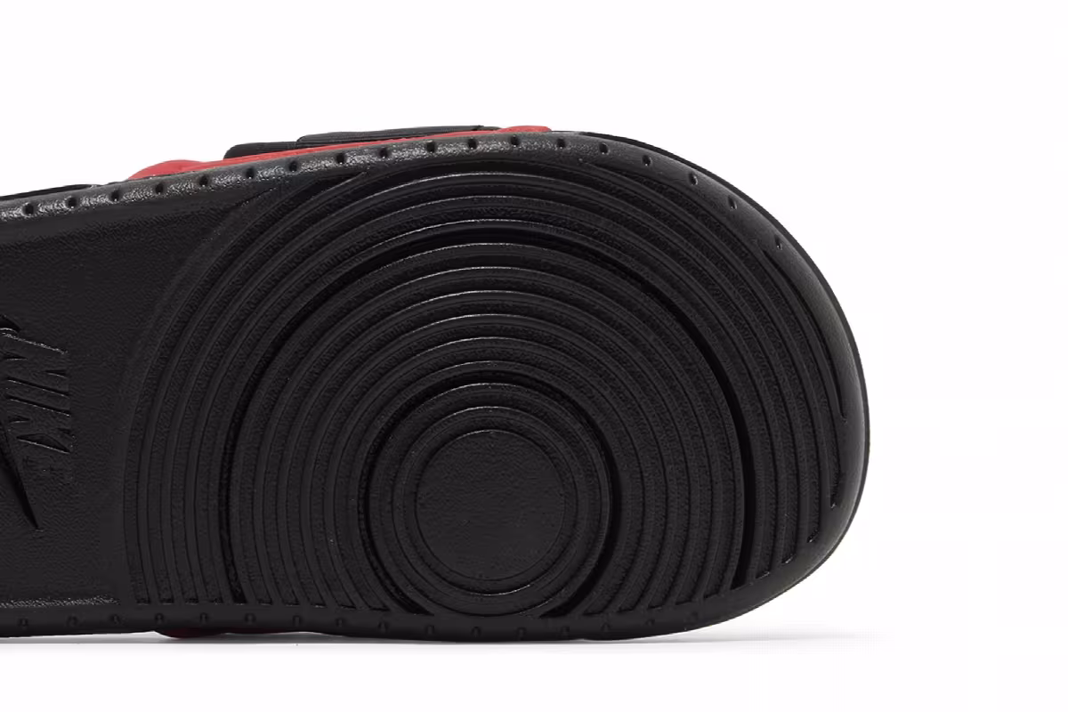 Nike Offcourt Adjust Slide University Red Black, view 6