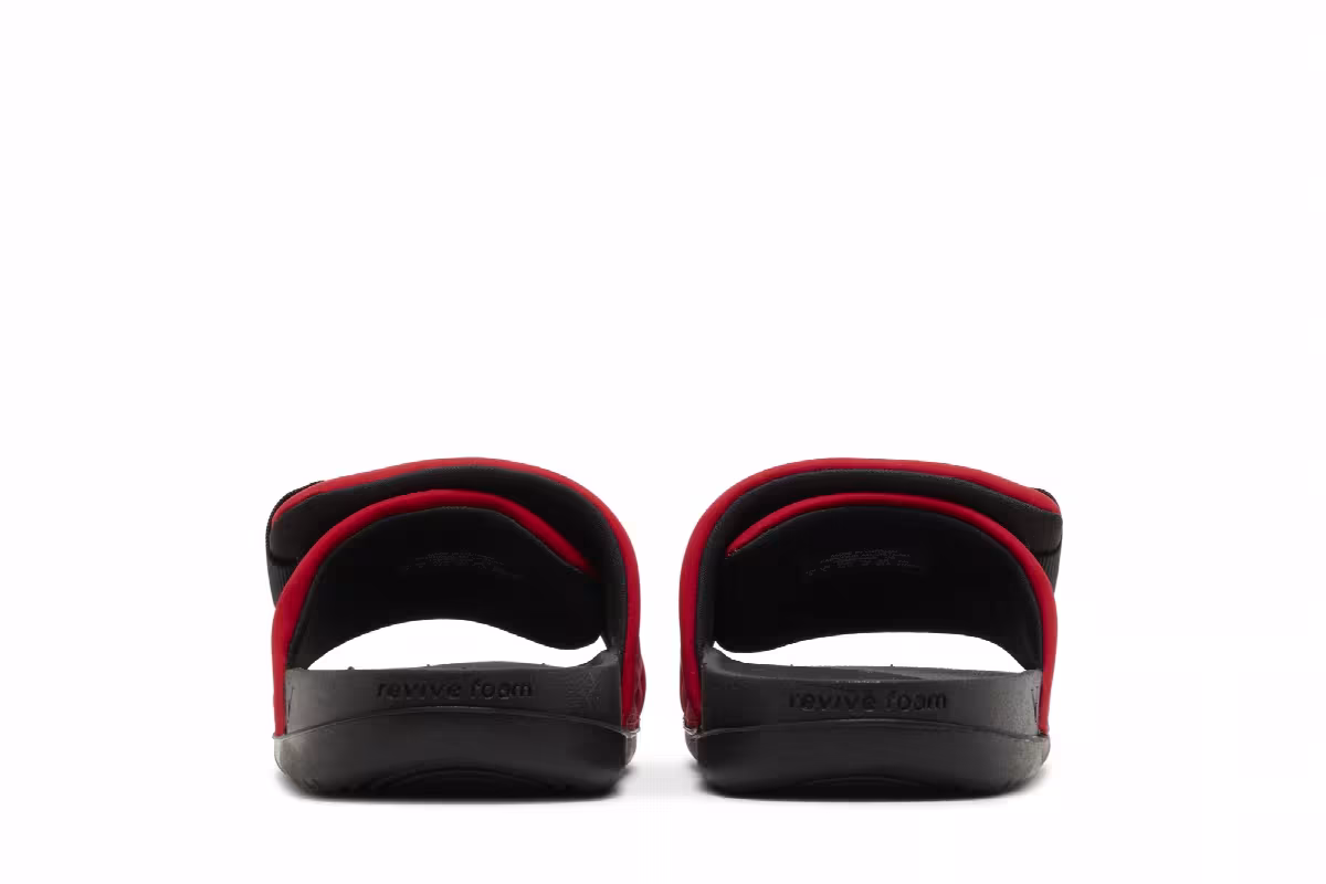 Nike Offcourt Adjust Slide University Red Black, view 7