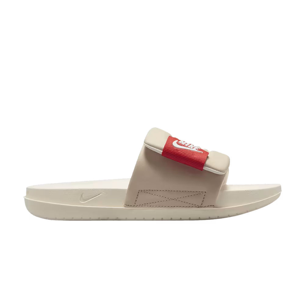 Nike Women's Offcourt Adjust Slide Sanddrift Picante Red