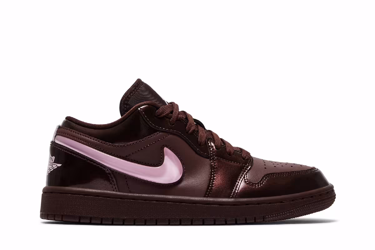 Women's Air Jordan 1 Low Valentine's Day - Chocolate 2026, view 2