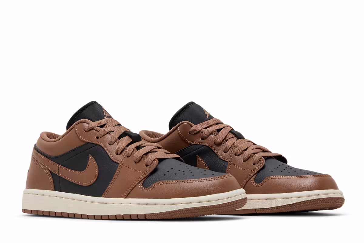 Women's Air Jordan 1 Low Archaeo Brown, view 9