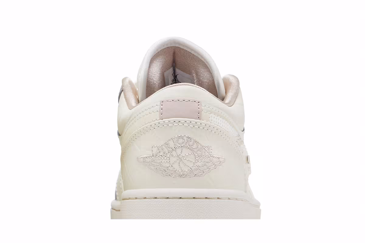 Women's Air Jordan 1 Low Sail Soft Pearl Sequins, view 8