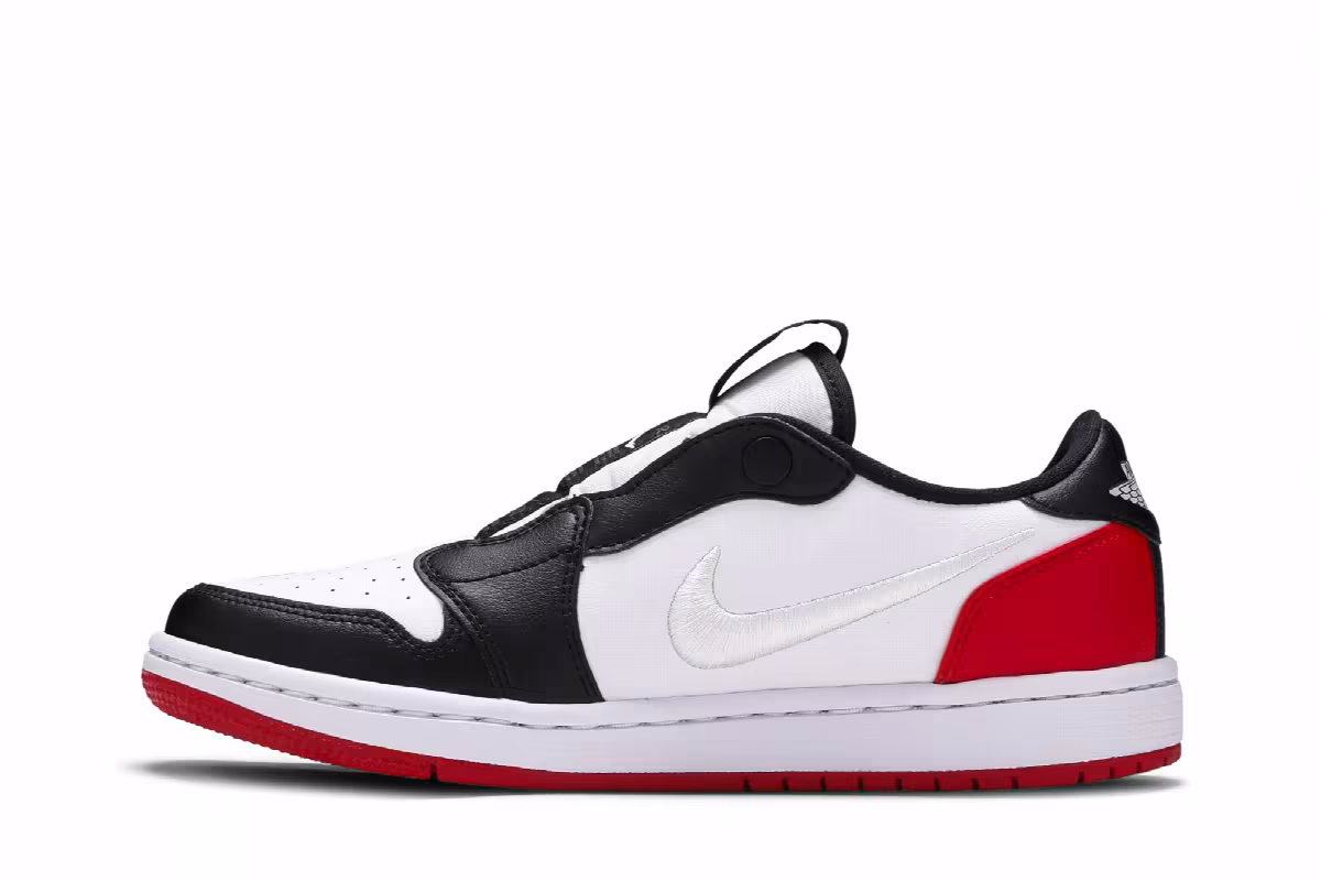 Women's Air Jordan 1 Low Slip Black Toe, view 4