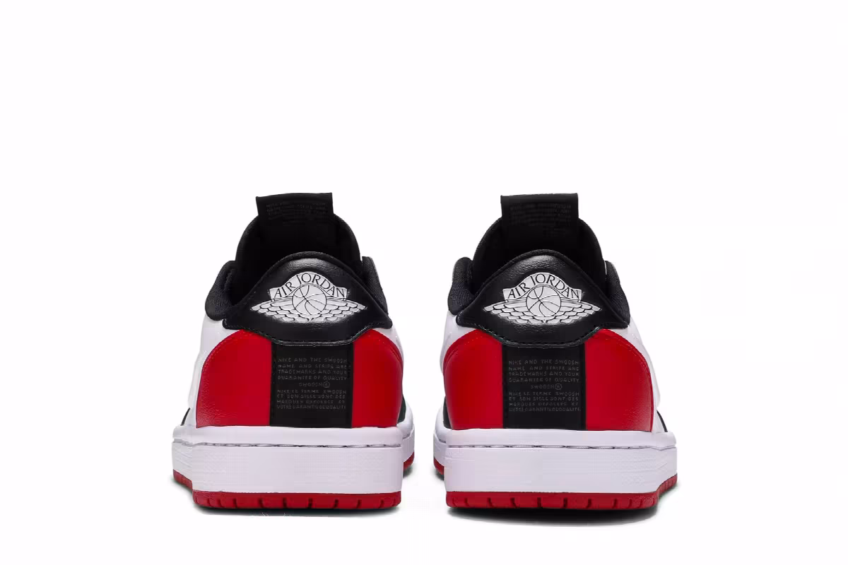 Women's Air Jordan 1 Low Slip Black Toe, view 7