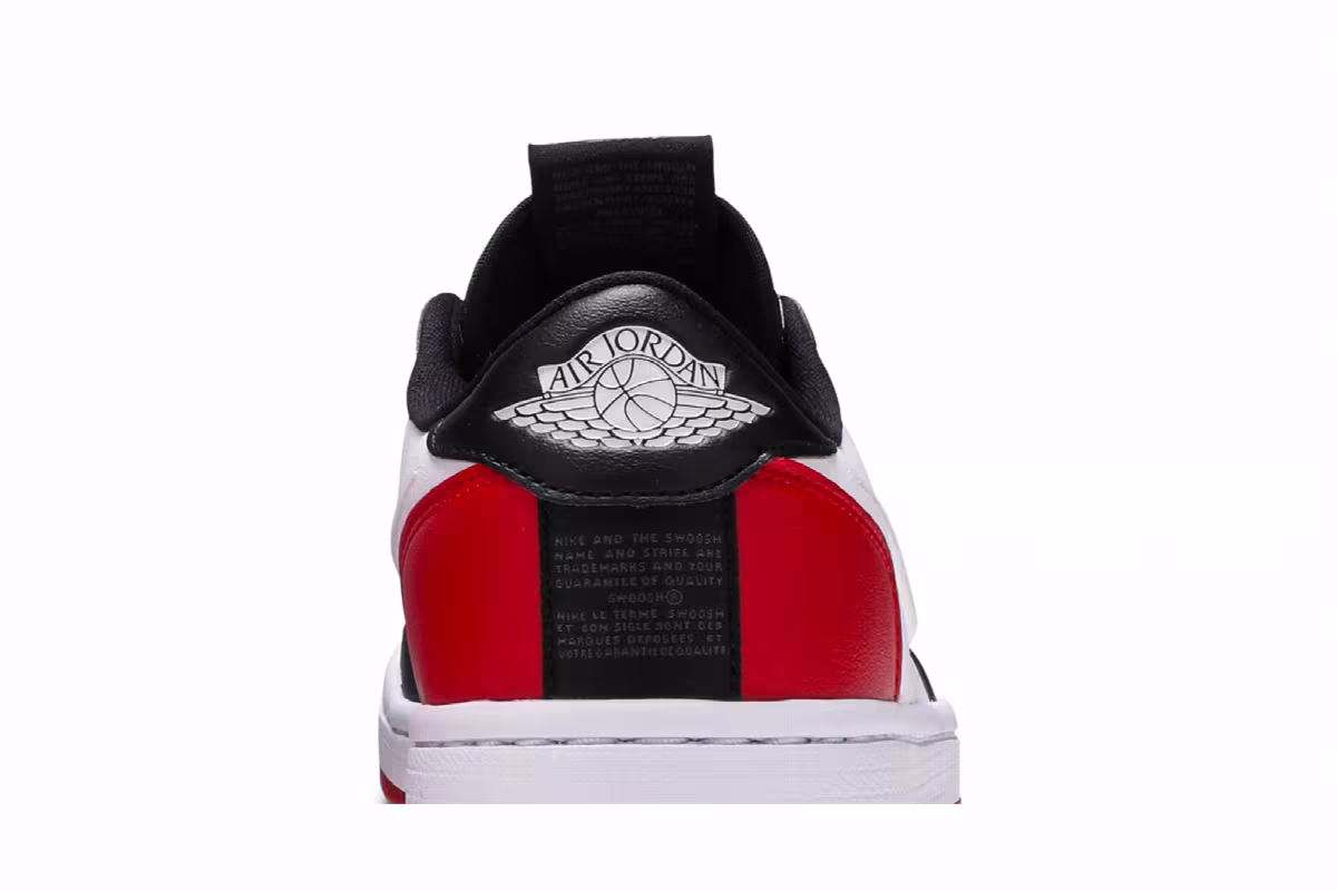 Women's Air Jordan 1 Low Slip Black Toe, view 8
