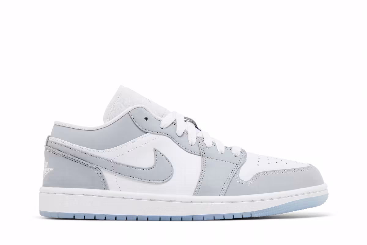 Women's Air Jordan 1 Low White Wolf Grey 2024, view 2