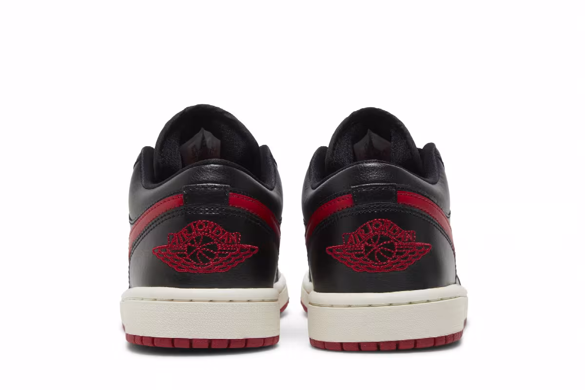 Women's Air Jordan 1 Low Bred Sail, view 7