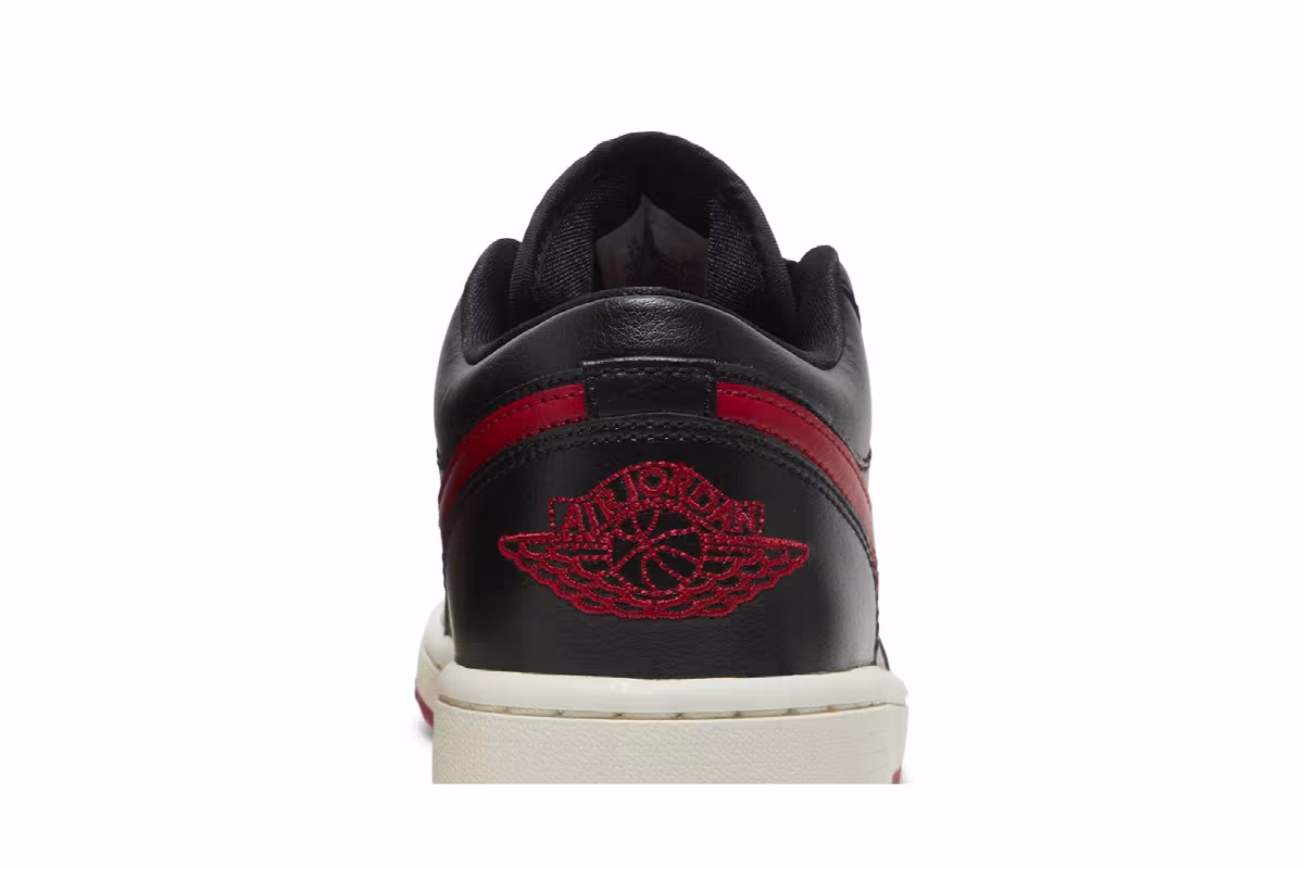 Women's Air Jordan 1 Low Bred Sail, view 8