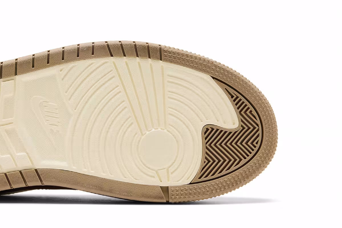 Women's Air Jordan 1 Triple Stack - Khaki, view 6