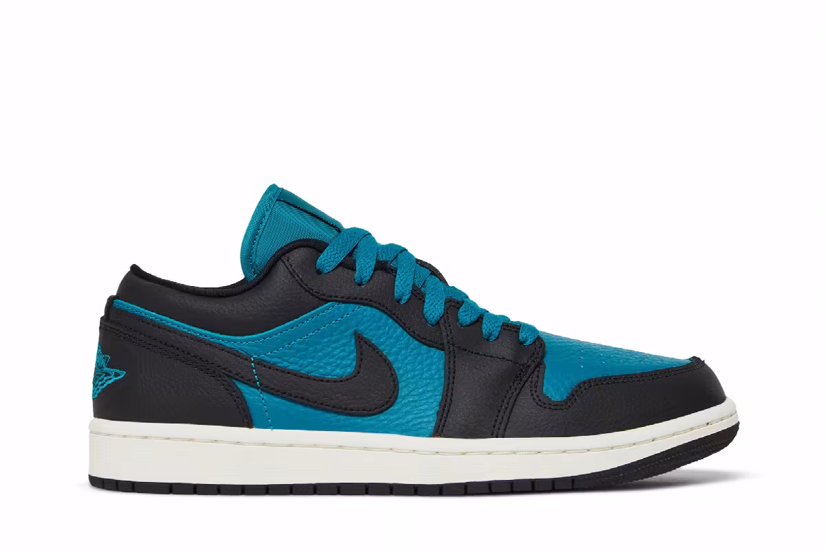 Women's Air Jordan 1 Low SE Split - Bright Spruce, view 2