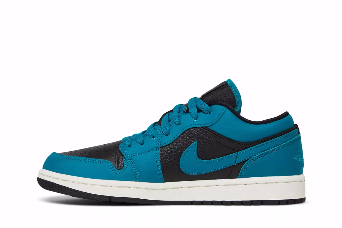 Women's Air Jordan 1 Low SE Split - Bright Spruce, view 4