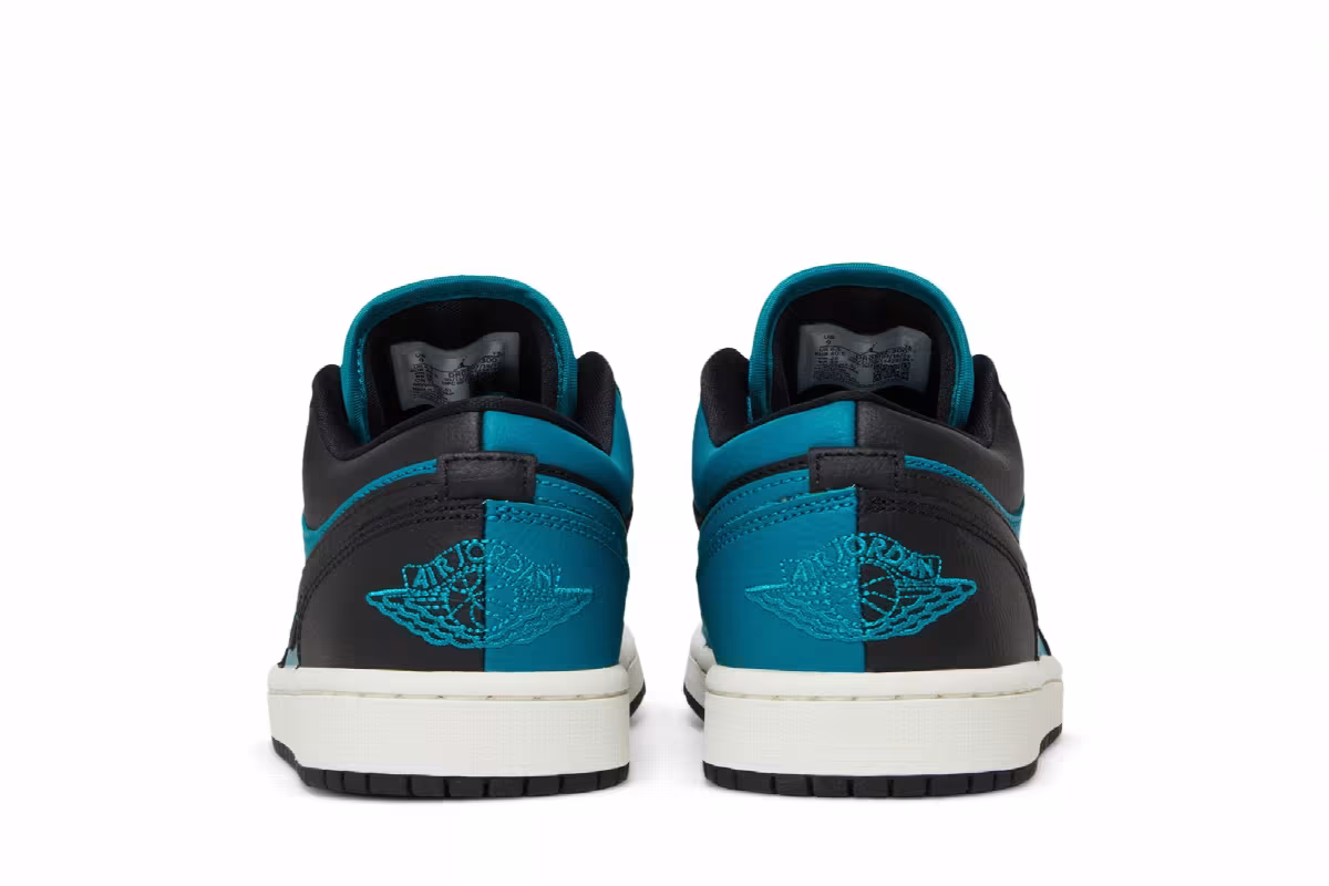 Women's Air Jordan 1 Low SE Split - Bright Spruce, view 7