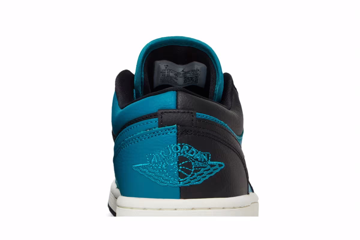 Women's Air Jordan 1 Low SE Split - Bright Spruce, view 8