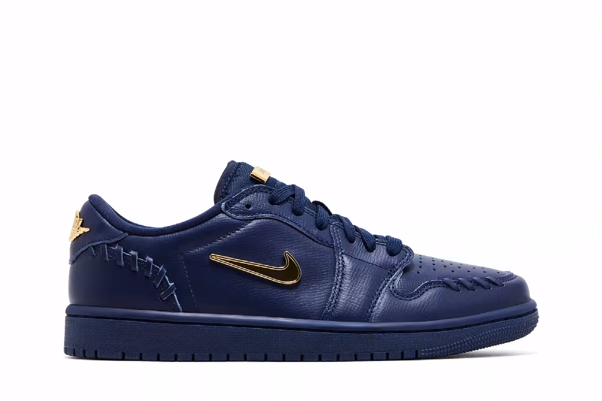 Women's Air Jordan 1 Low Method of Make Midnight Navy, view 2