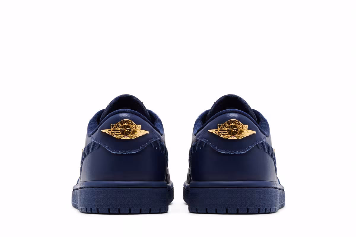 Women's Air Jordan 1 Low Method of Make Midnight Navy, view 7