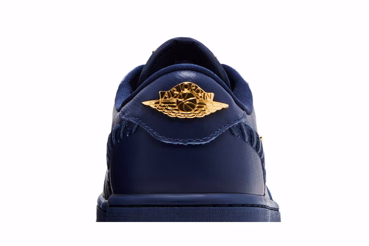 Women's Air Jordan 1 Low Method of Make Midnight Navy, view 8