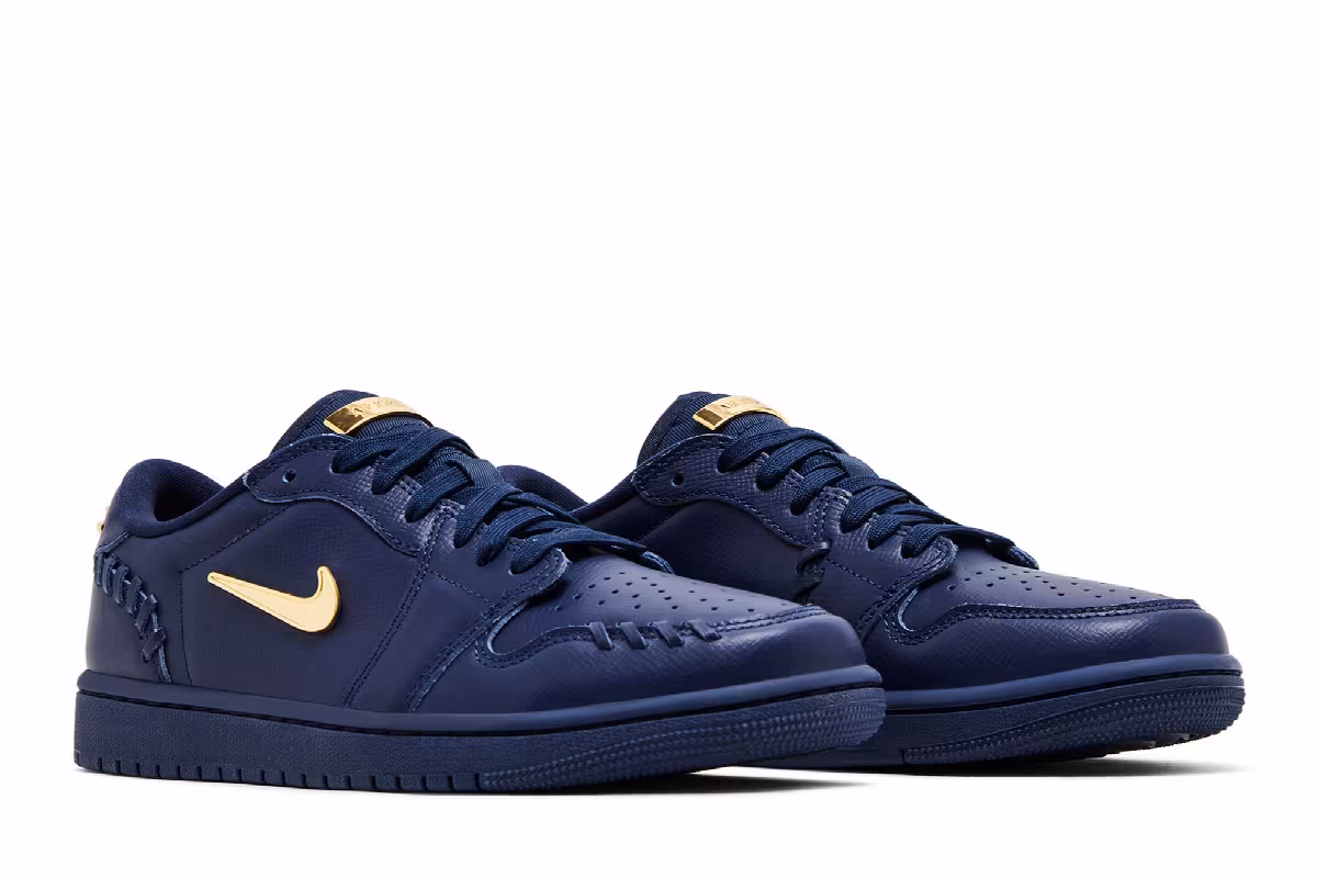 Women's Air Jordan 1 Low Method of Make Midnight Navy, view 9