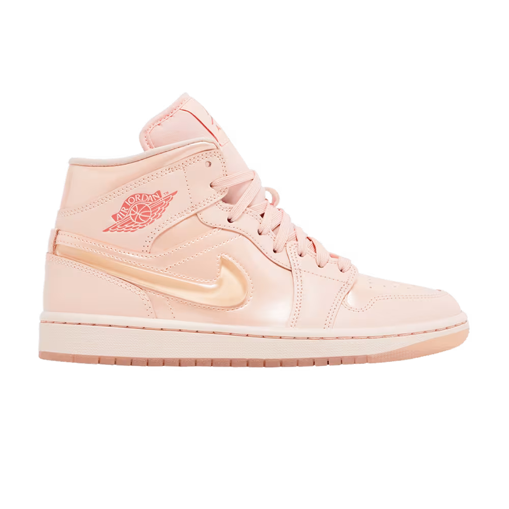 Women's Air Jordan 1 Mid Patent Valentine's Day