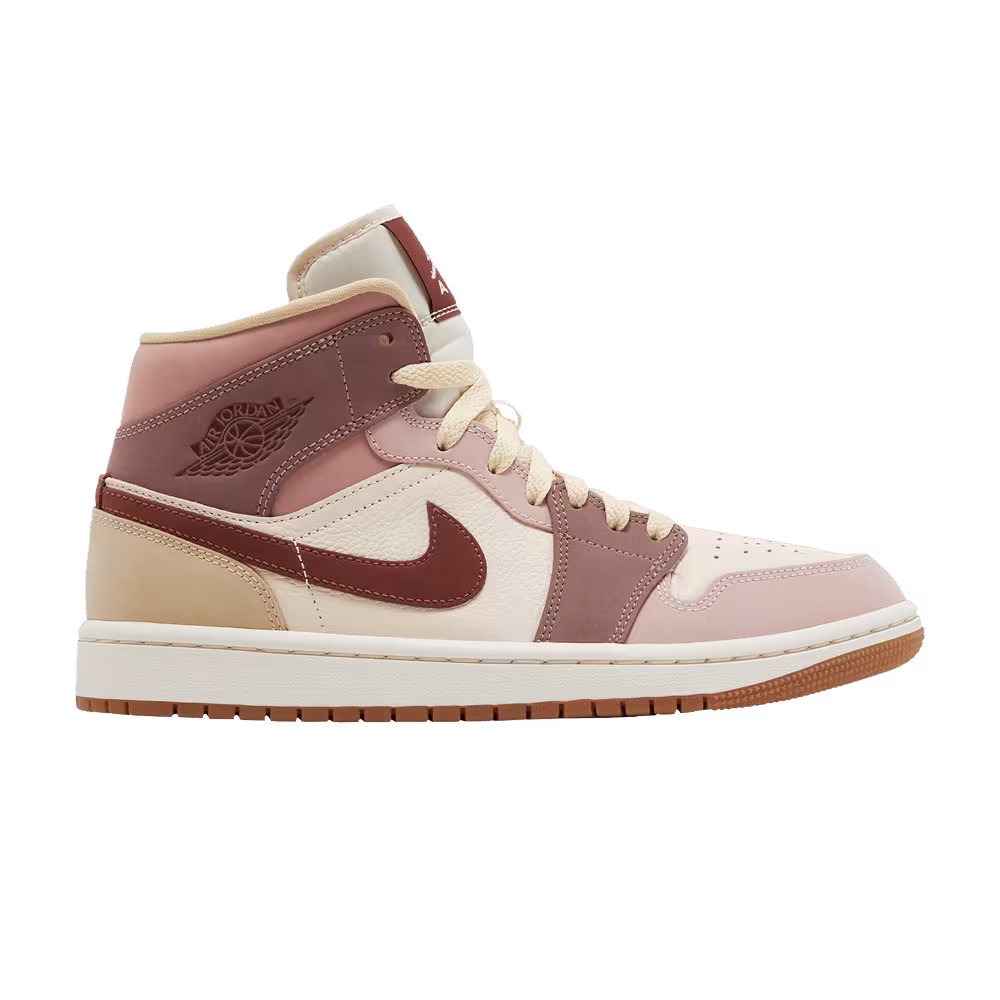 Women's Air Jordan 1 Mid SE Dark Pony Smoky Mauve