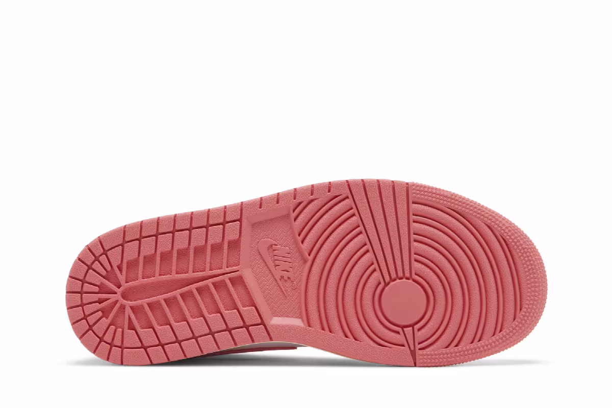 Women's Air Jordan 1 Mid Strawberries and Cream, view 5