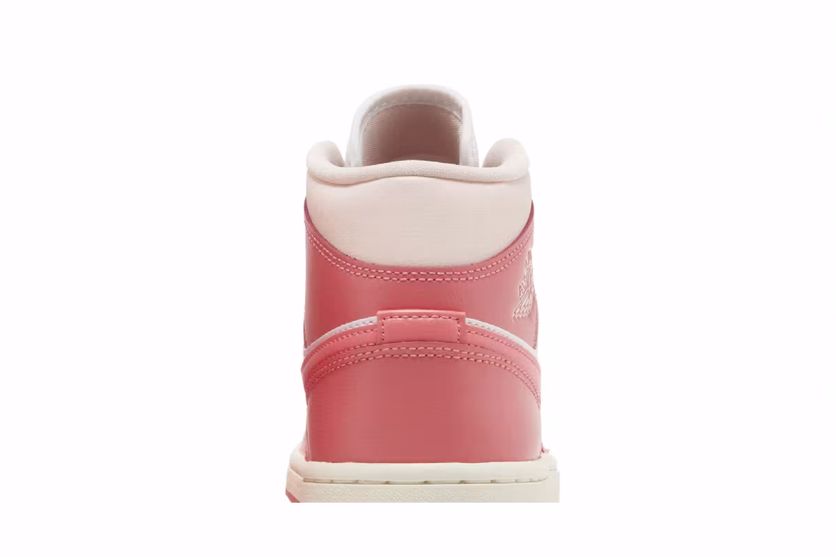 Women's Air Jordan 1 Mid Strawberries and Cream, view 8