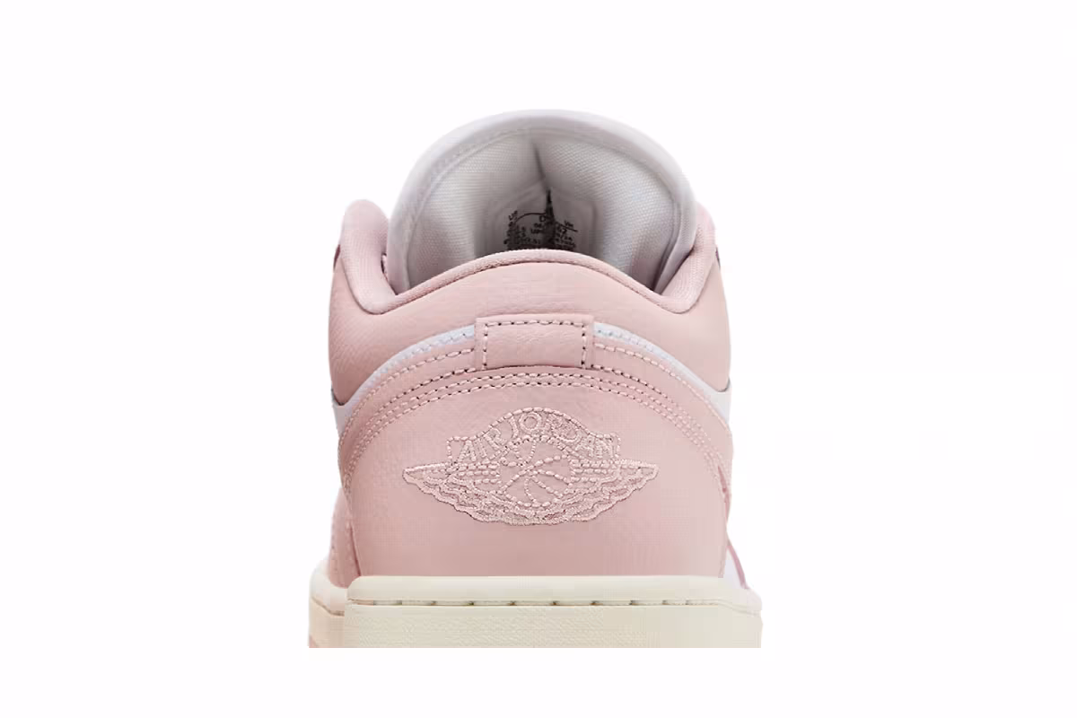 Women's Air Jordan 1 Low Pink Oxford, view 8