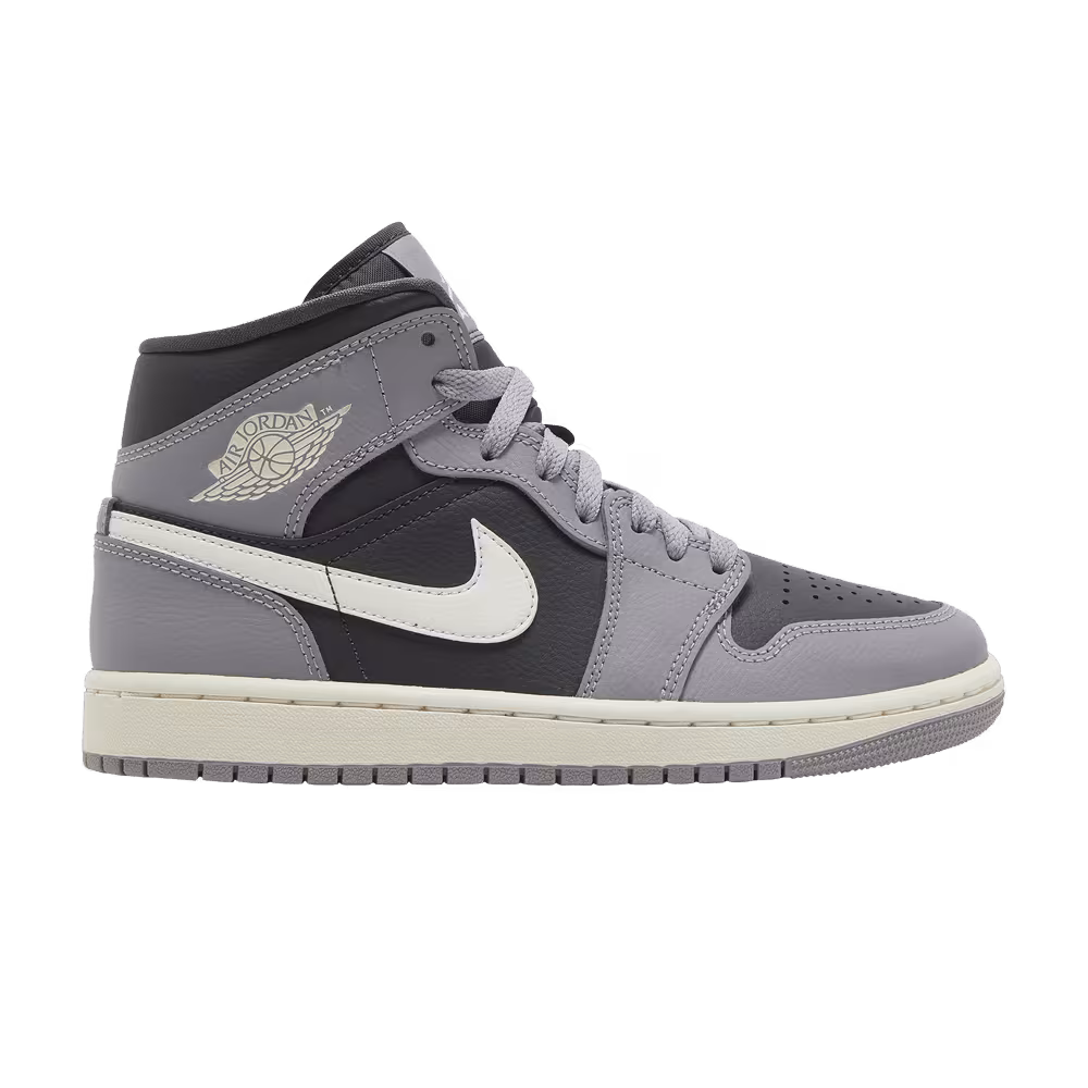 Women's Air Jordan 1 Mid Cement Grey