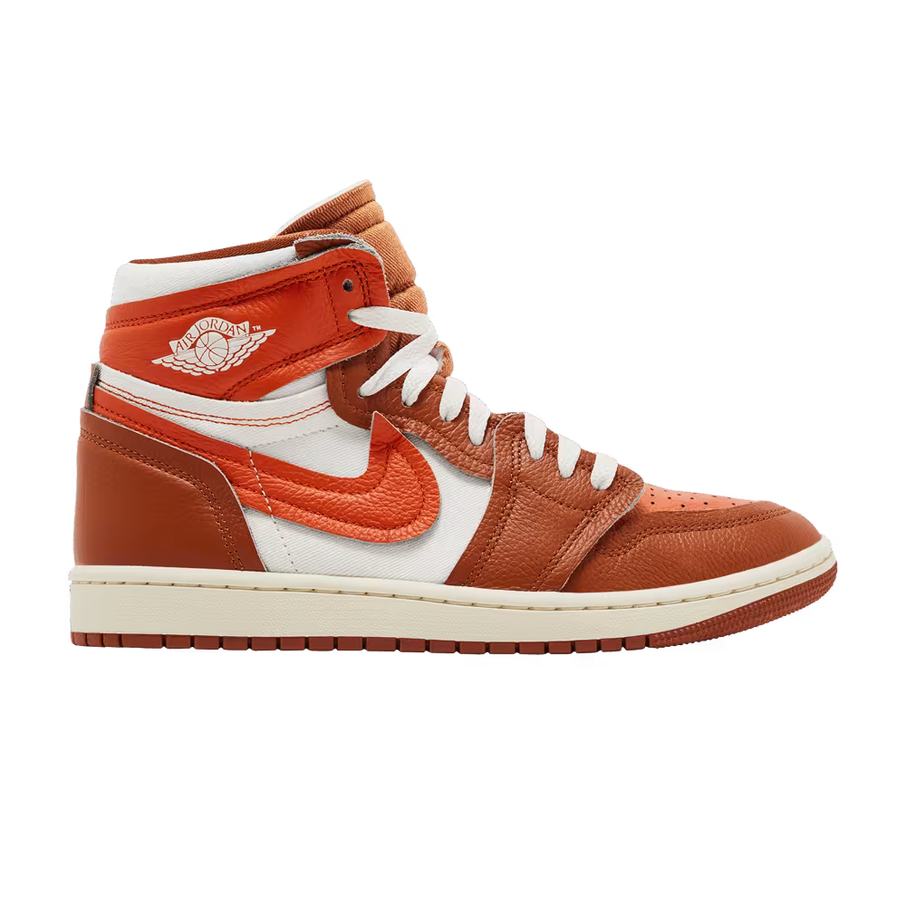 Women's Air Jordan 1 High Method of Make Desert Orange