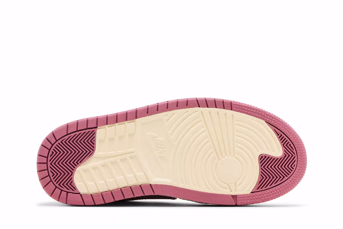 Women's Air Jordan 1 Triple Stack - Pale Ivory, view 5