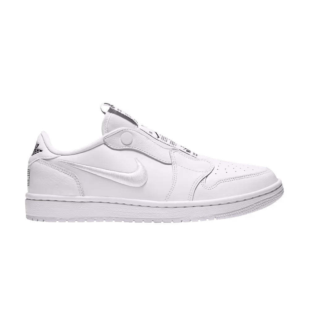 Women's Air Jordan 1 Low Slip White