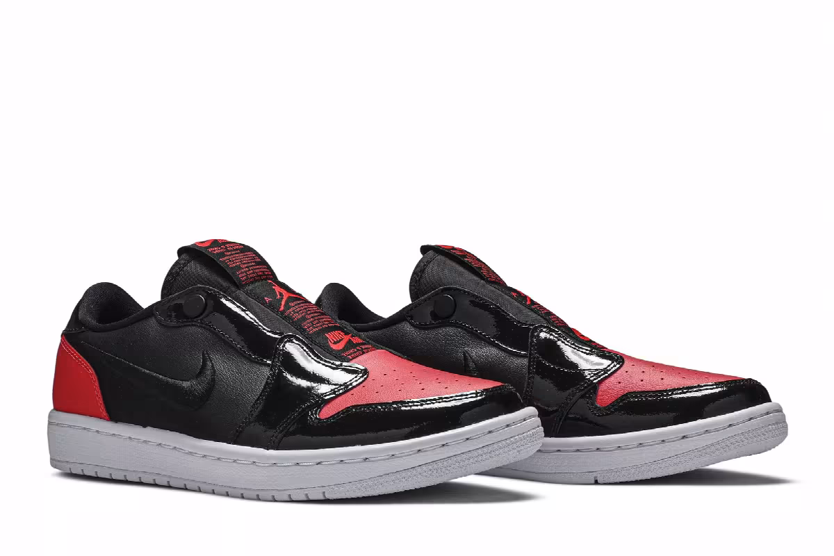 Women's Air Jordan 1 Low Slip Infra-Bred, view 9