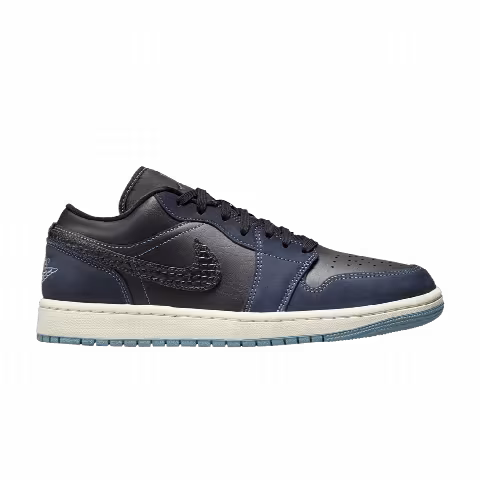 Wmns Air Jordan 1 Low SE 'Black Dark Obsidian'