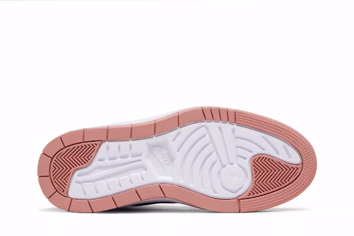Women's Air Jordan 1 Elevate High Red Stardust, view 5