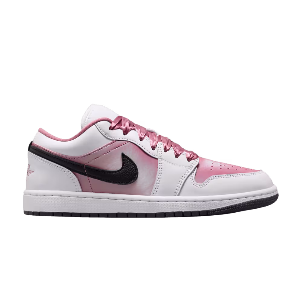 Women's Air Jordan 1 Low SE Black White Desert Berry