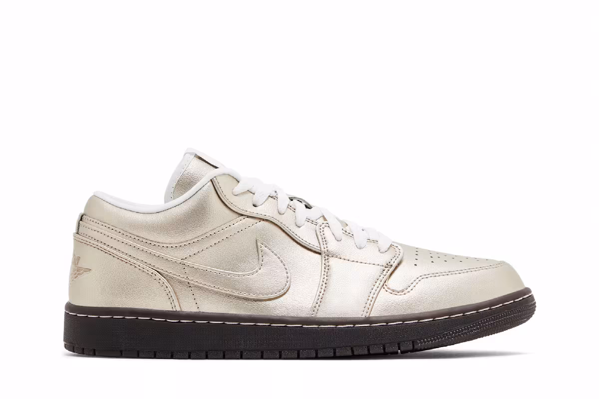 Women's Air Jordan 1 Low SE Metallic Zinc, view 2