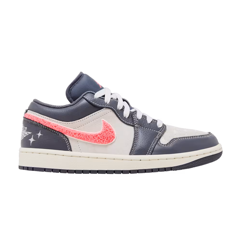 Women's Air Jordan 1 Low SE Light Graphite Hot Punch