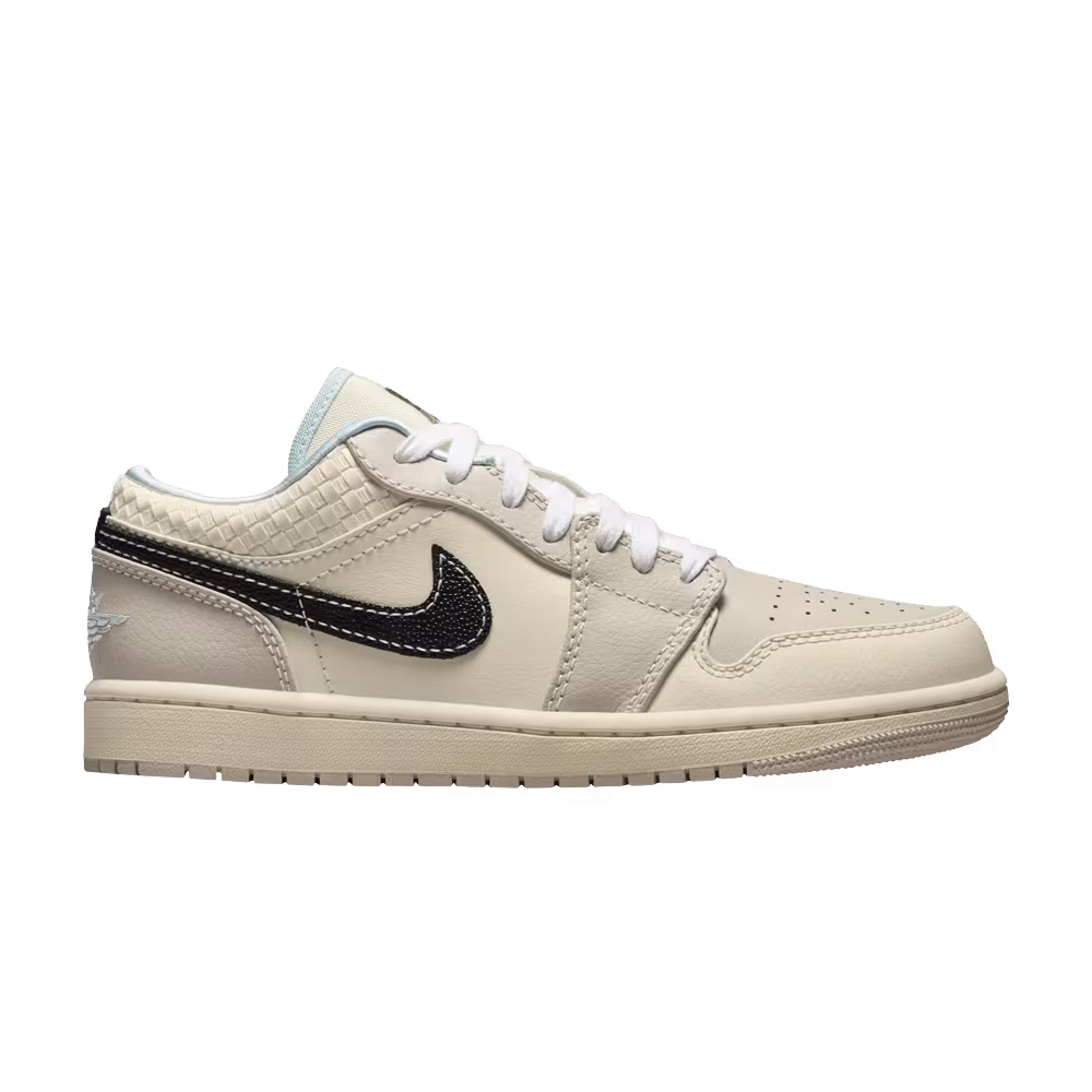 Women's Air Jordan 1 Low SE Sanddrift Glacier Blue