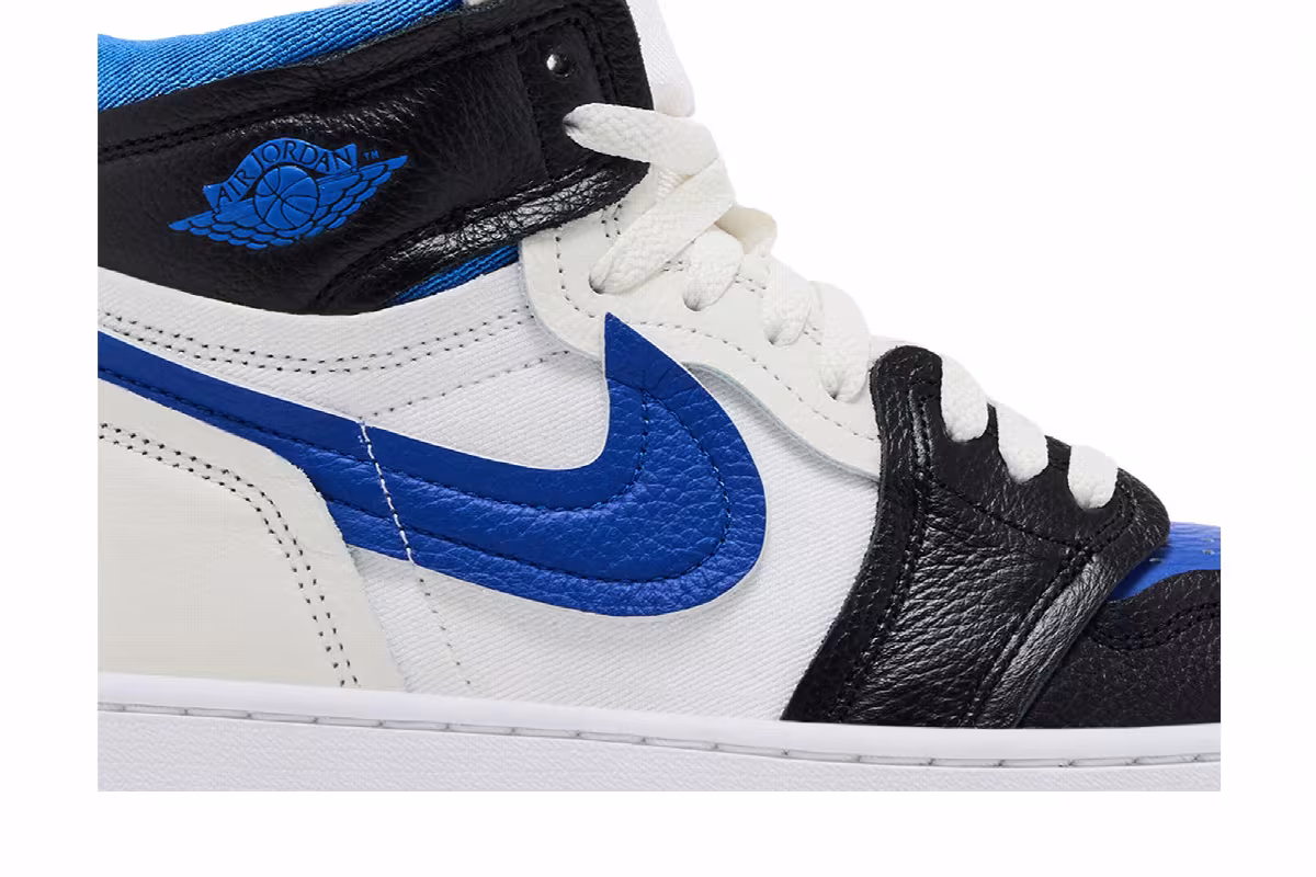 Women's Air Jordan 1 High Method of Make Royal Toe, view 3